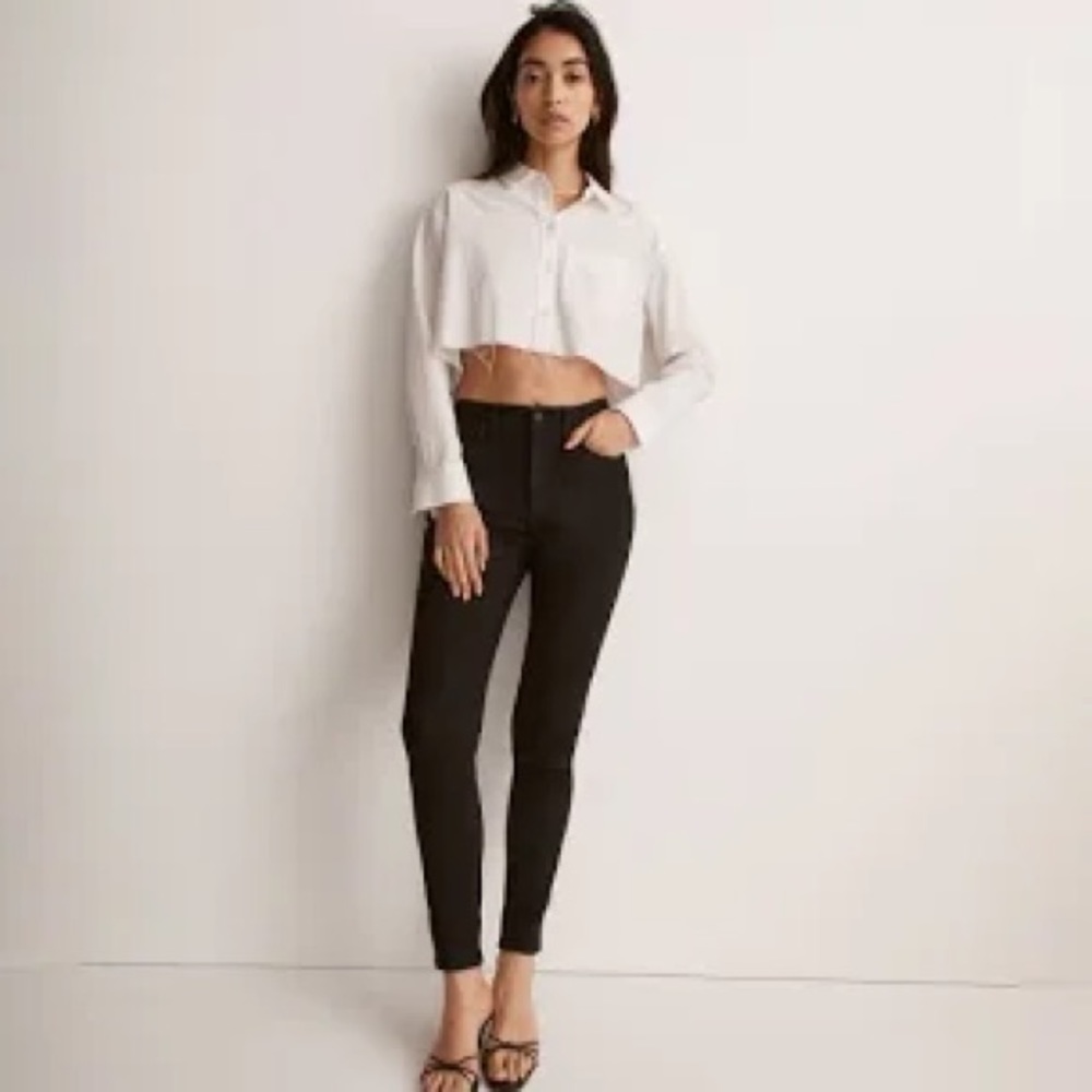 MADEWELL 9” High Riser Skinny Skinny Black Jeans Size 26